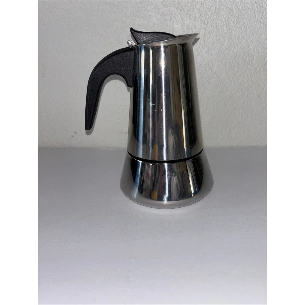 Stainless Steel Coffee Pot Mocha Espresso Latte Percolator Stove Coffee Maker